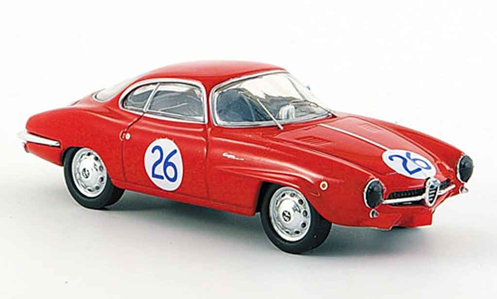 Alfa Romeo Giulietta Sprint 1/43 M4 Sprint speciale no.26 targa florio 1961 modellino in miniatura
