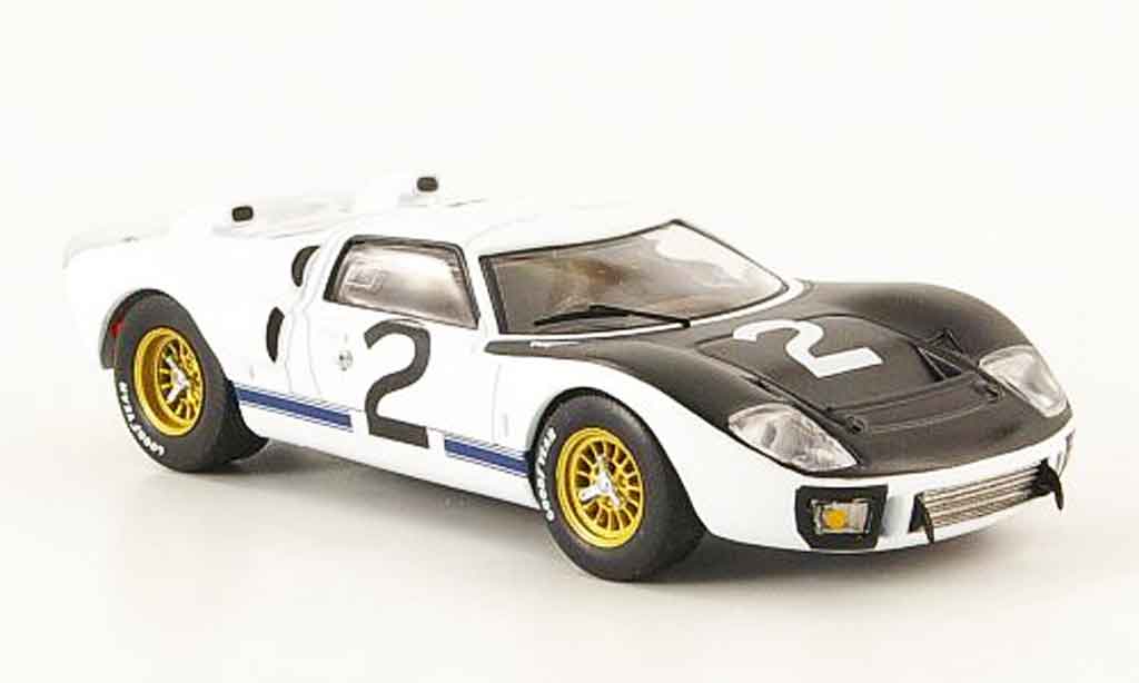 Ford GT40 1/43 IXO GT 40 MK II No.2 Le Mans Test 1966 modellino in miniatura