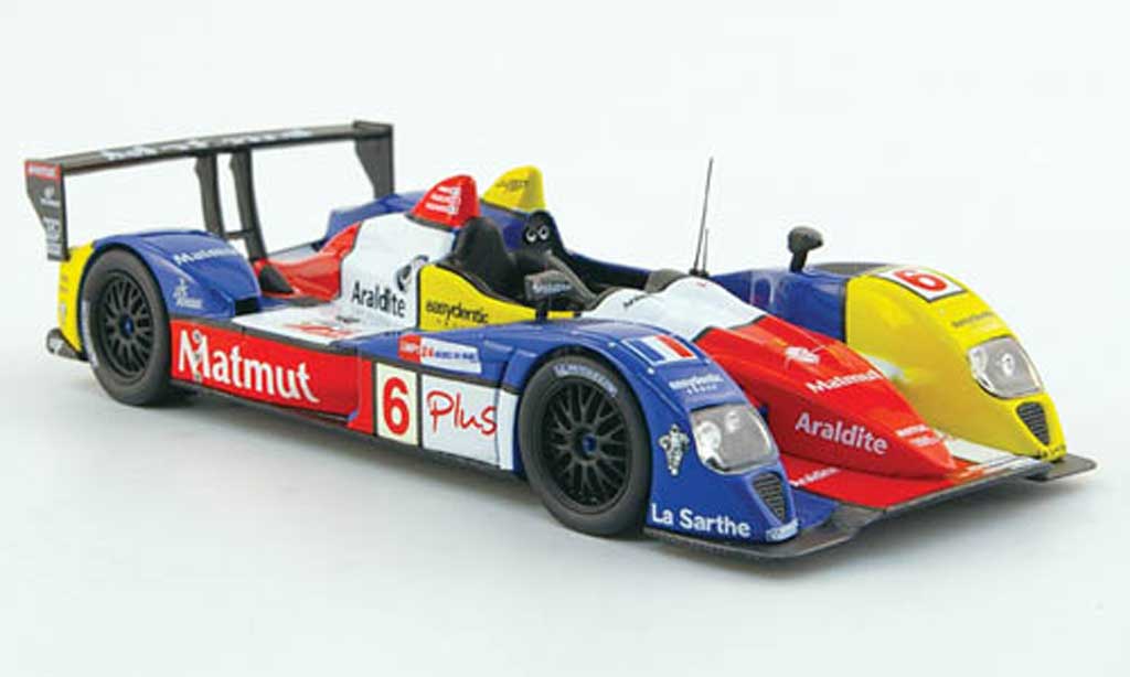 Courage 2008 Oreca 1/43 IXO Oreca Oreca LC 70 E Judd No.6Matmut 24h Le Mans modellino in miniatura