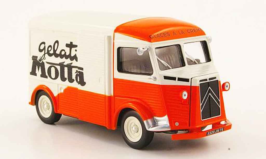 Citroen Type HY 1/43 IXO kastenwagen gelati motta 1962 modellino in miniatura