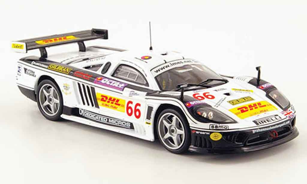 Saleen S7R 2005 1/43 IXO 2005 No.66 DHL 1000km Spa modellino in miniatura