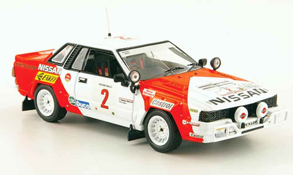 Nissan 240 RS 1/43 IXO RS No.2 Mehta Combes Safari Rally 1984 modellino in miniatura