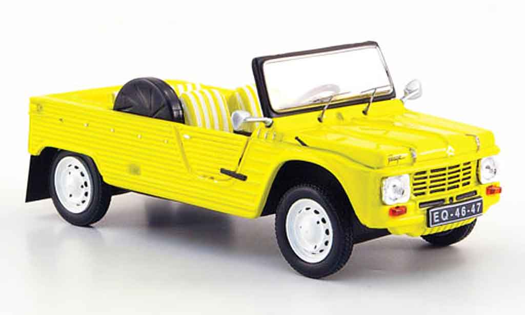 Citroen Mehari 1/43 IXO plage giallo 1983 modellino in miniatura