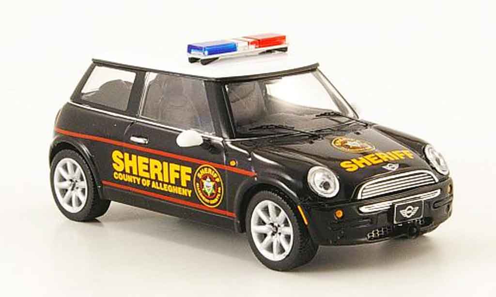 Mini Cooper D 1/43 IXO D Allegheny County Sheriffs police 2004 modellino in miniatura