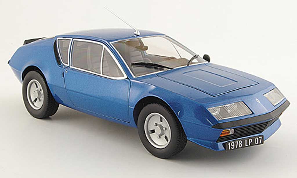 Alpine A310 V6 1/18 Maisto V6 blu 1978 modellino in miniatura