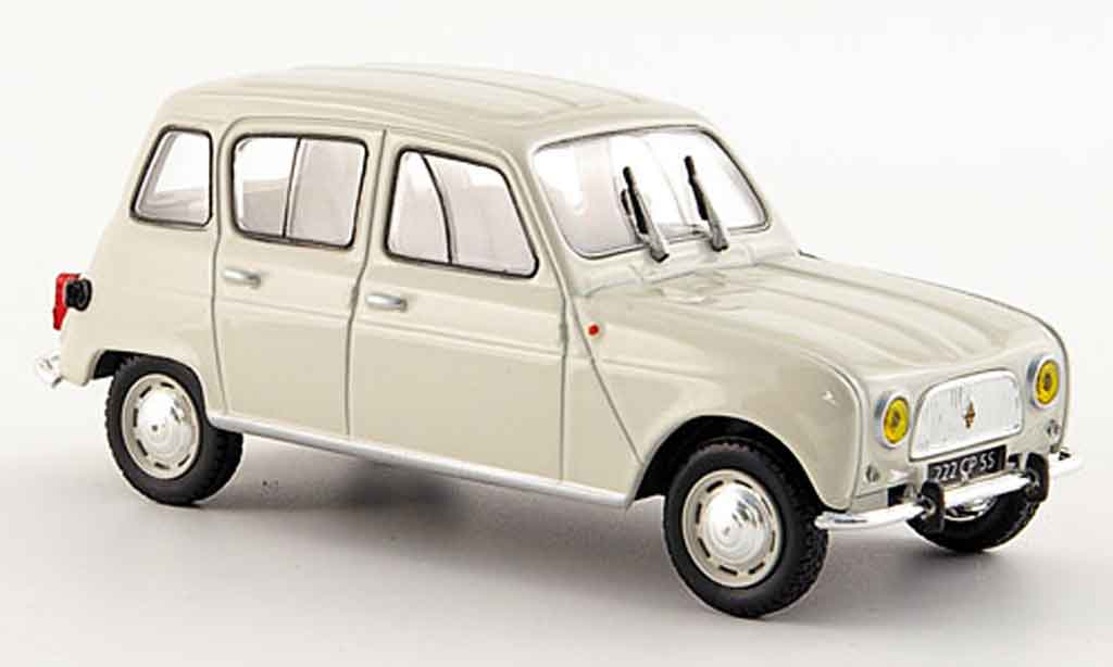 Renault 4 R3 1/43 Norev R3 beige 1962 modellino in miniatura