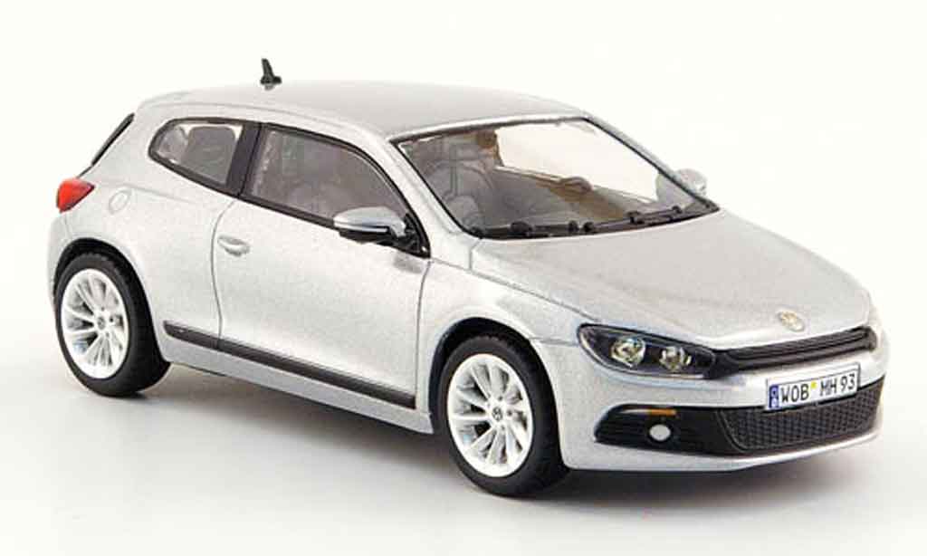 Volkswagen Scirocco 1/43 Norev scirocco 3 grigio metallisee 2008 modellino in miniatura