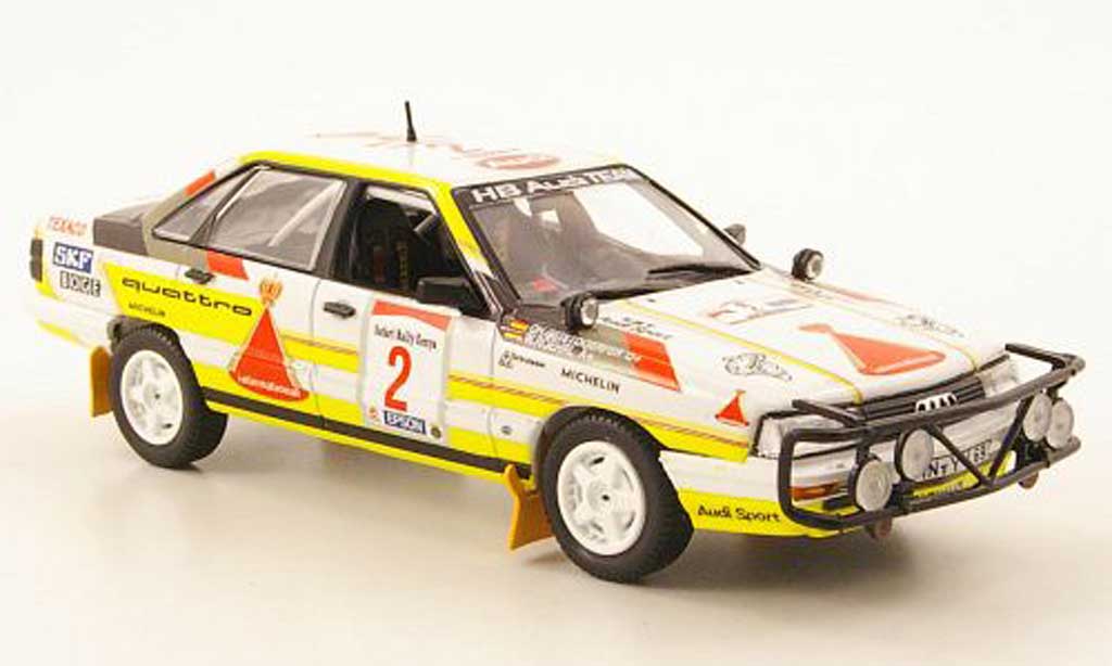Audi 200 quattro 1/43 Norev No.2 Safari Rally Kenya 1987 modellino in miniatura