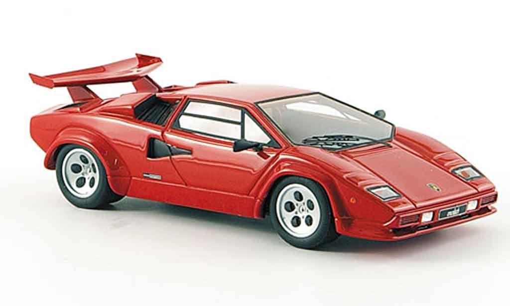 Lamborghini Countach LP 500 1/43 Look Smart LP 500 s rosso 1982 modellino in miniatura