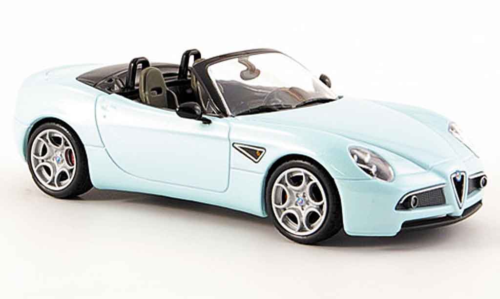 Alfa Romeo 8C Competizione 1/43 M4 Competizione spyder blu 2006 modellino in miniatura