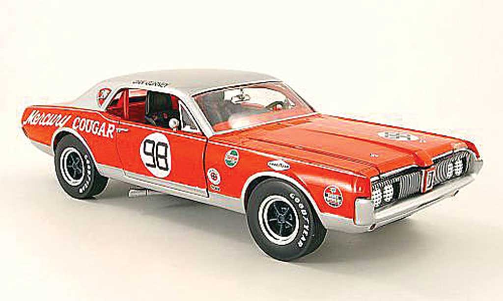 Mercury Cougar 1/18 Sun Star no.98 dan gurney 1967 modellino in miniatura