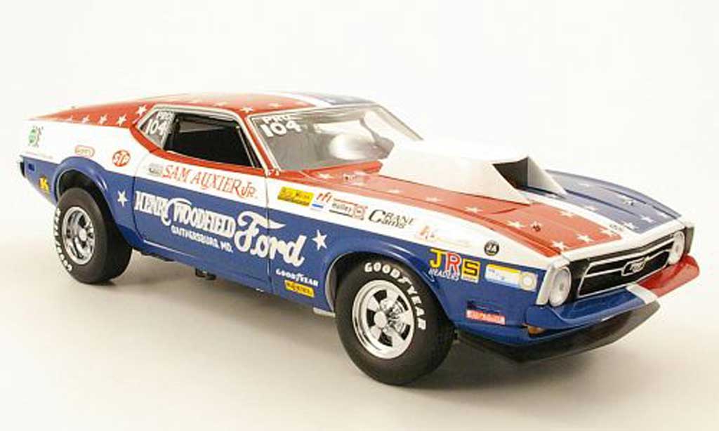 Ford Mustang 1971 1/18 Sun Star 1971 pro stock the ultimate modellino in miniatura