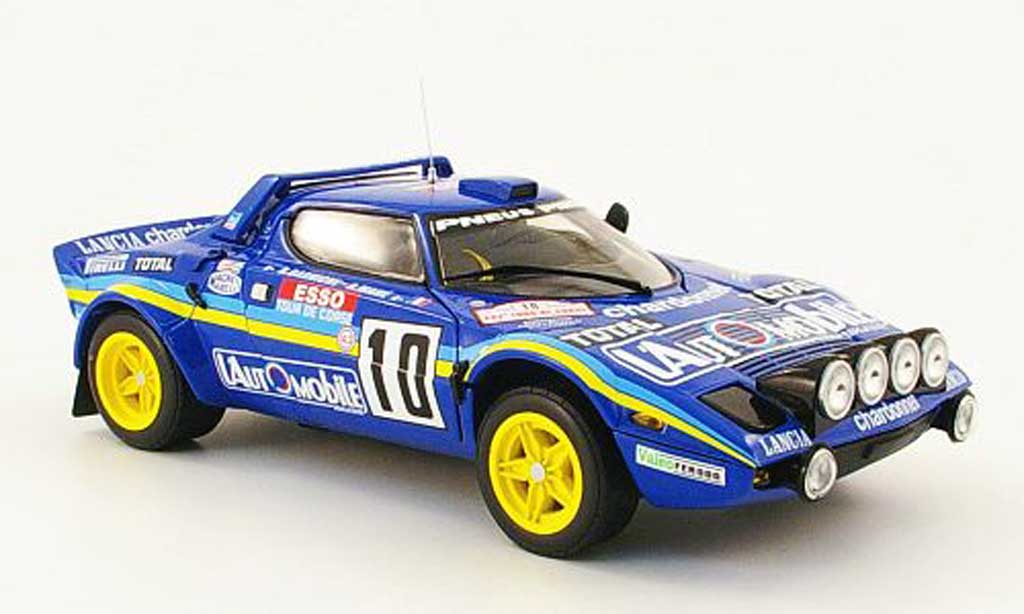 Lancia Stratos 1/18 Sun Star hf no.10 sieger tour de corse 1981 modellino in miniatura