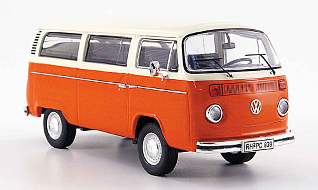 Volkswagen Combi 1/43 Premium Cls t 2 b bus l orange bianco modellino in miniatura