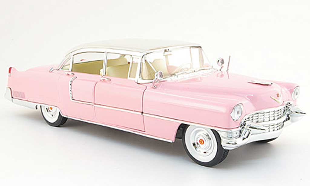 Cadillac Fleetwood 1/18 MRC 60 special pink elvis pink 1955 modellino in miniatura