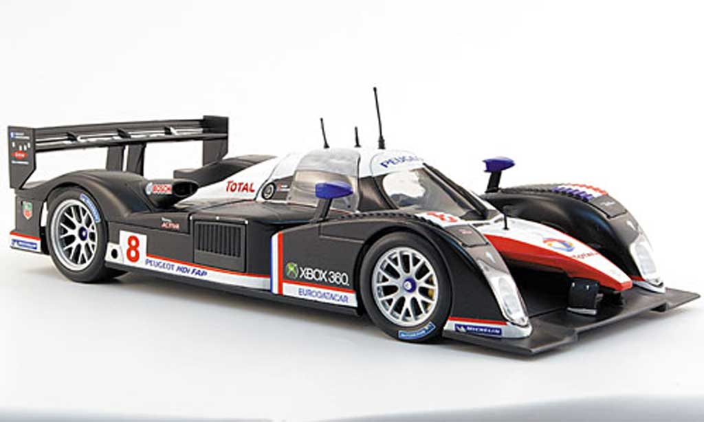 Peugeot 908 2007 1/18 Solido 2007 hdi fap no.8 le mans series modellino in miniatura