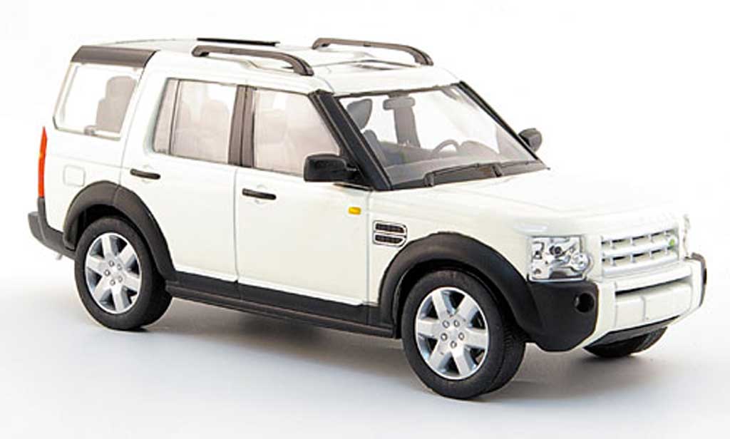 Land Rover Discovery 1/43 Solido 3 bianco/nero 2004 modellino in miniatura