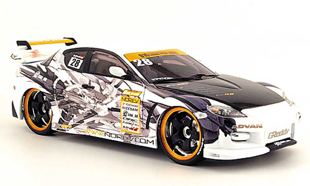 Mazda RX8 1/18 Norev racing modellino in miniatura