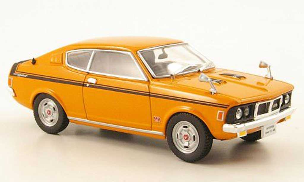 Mitsubishi Colt GTO 1/43 Norev GTO MR galant orange 1970 modellino in miniatura
