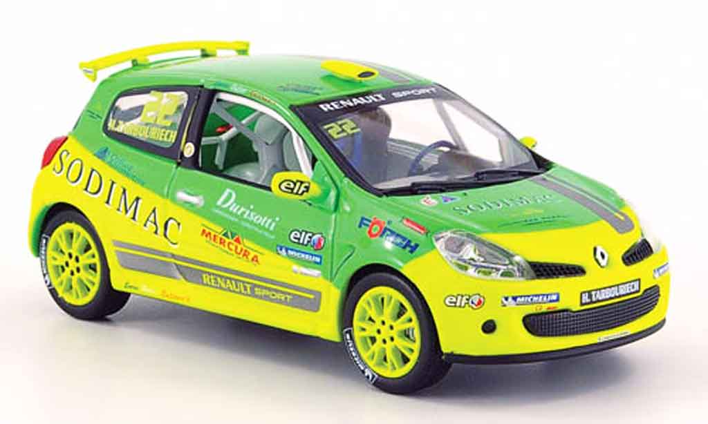 Renault Clio Cup 1/43 Norev Cup no. 22 h.tarbouriech 2007 modellino in miniatura