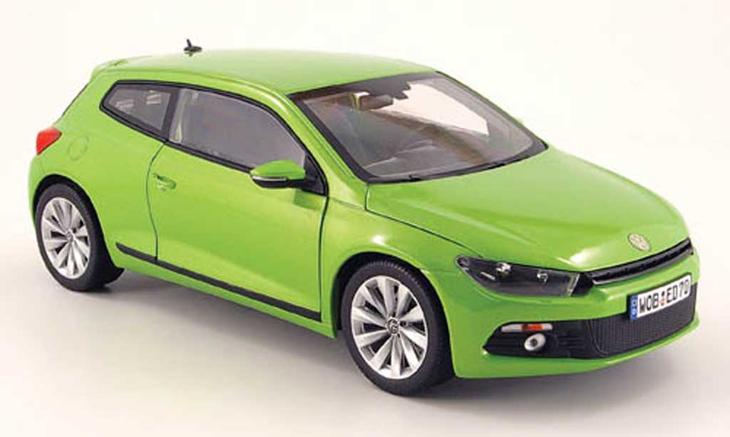 Volkswagen Scirocco 1/18 Norev iii 2.0 tsi grun 2008 modellino in miniatura
