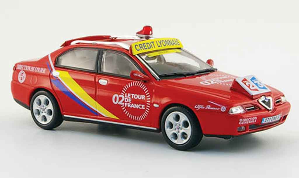 Alfa Romeo 166 1/43 Norev direction de course tour de france 2002 modellino in miniatura