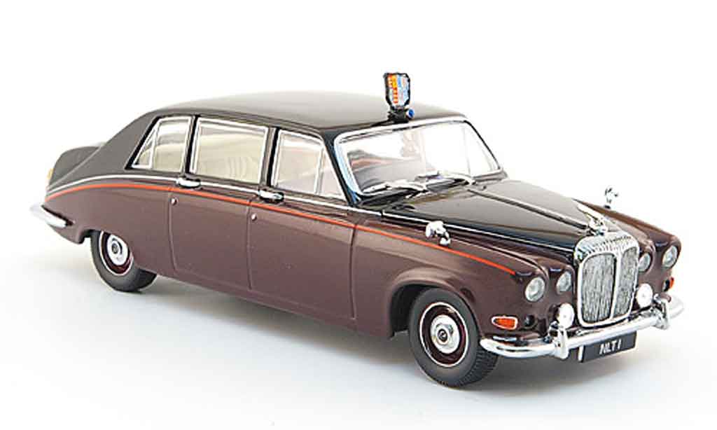 Daimler DS 420 1/43 Oxford rosso nero Queen Mother modellino in miniatura