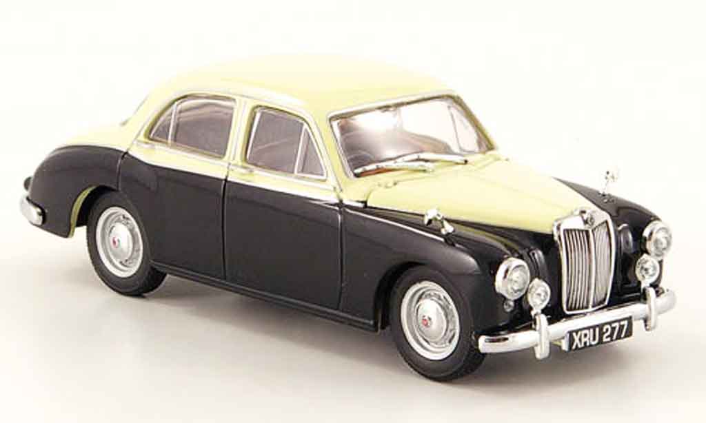 MG ZB 1/43 Oxford Varitone elfenbeinbianco nero modellino in miniatura
