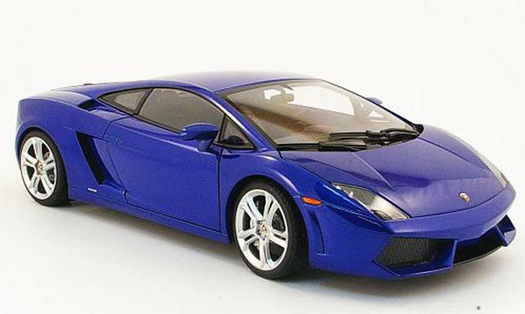 Lamborghini Gallardo LP560-4 LP560-4 1/18 Autoart blu 2008 modellino in miniatura