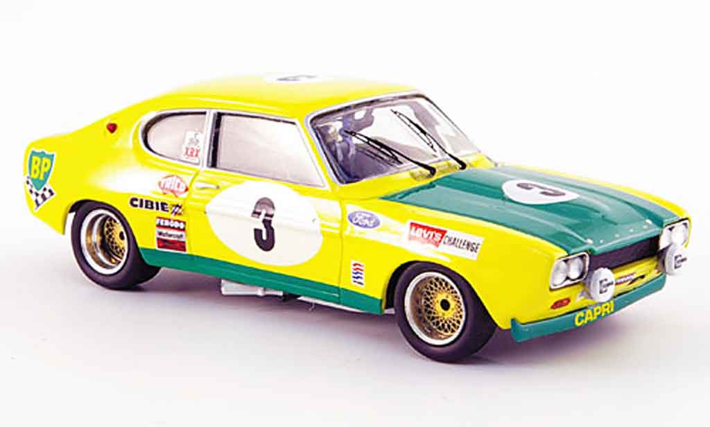 Ford Capri 2600 1/43 Trofeu 2600 No.3 Zweiter Platz 24H Spa 1972 modellino in miniatura