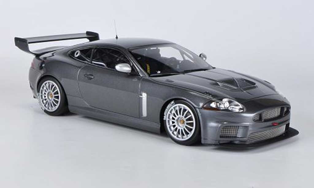 Jaguar XKR GT3 1/18 Minichamps GT3 grigio 2008 modellino in miniatura