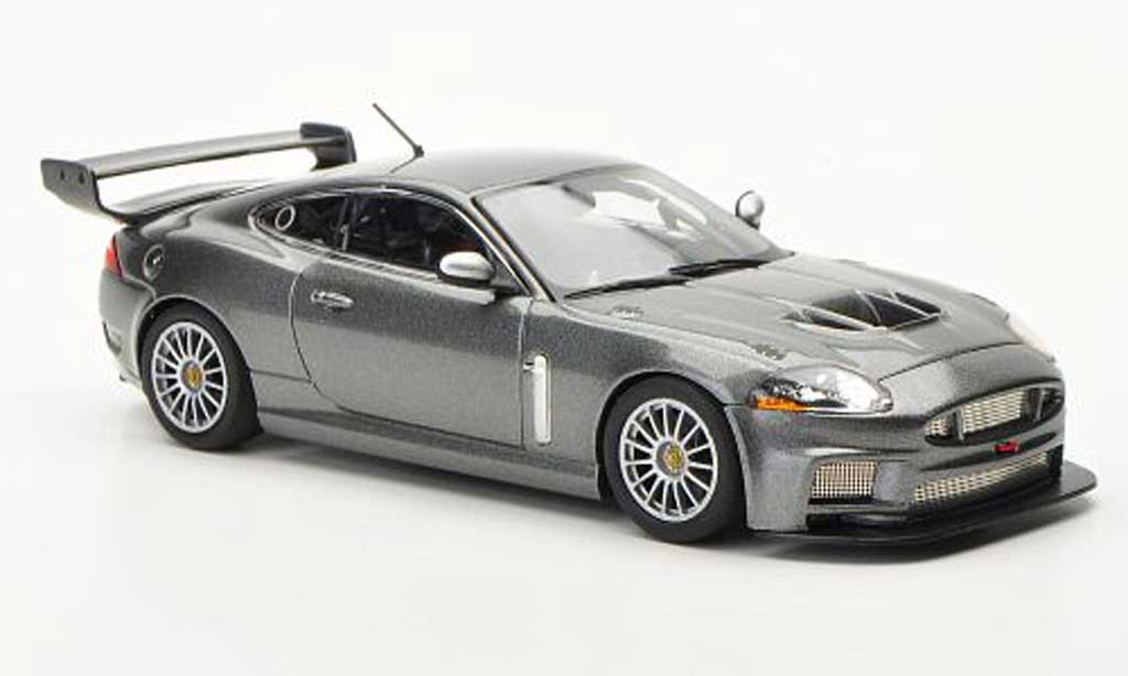 Jaguar XKR GT3 1/43 Minichamps GT3 Street grigio 2008 modellino in miniatura
