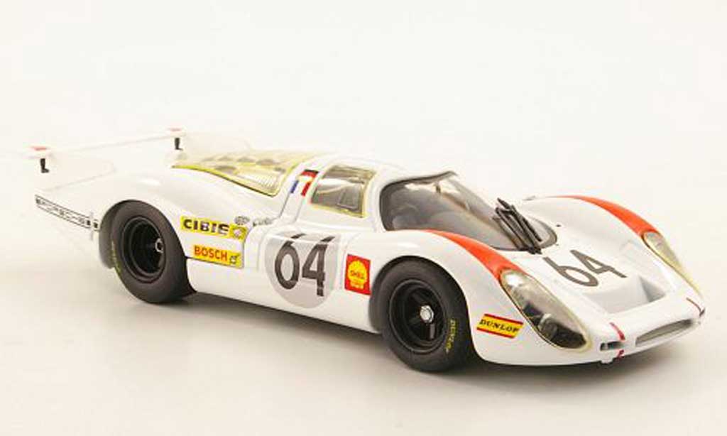 Porsche 908 1969 1/43 Minichamps 1969 L No.6Hermann/Larousse 24h Le Mans modellino in miniatura