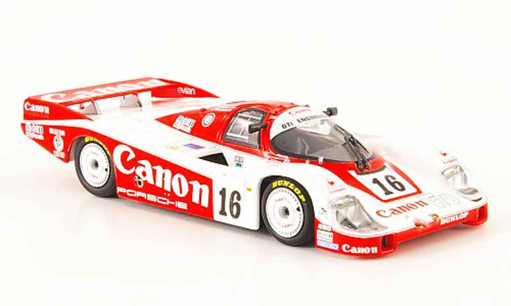 Porsche 956 1984 1/43 Minichamps 1984 L No.16 Canon 24h Le Mans modellino in miniatura