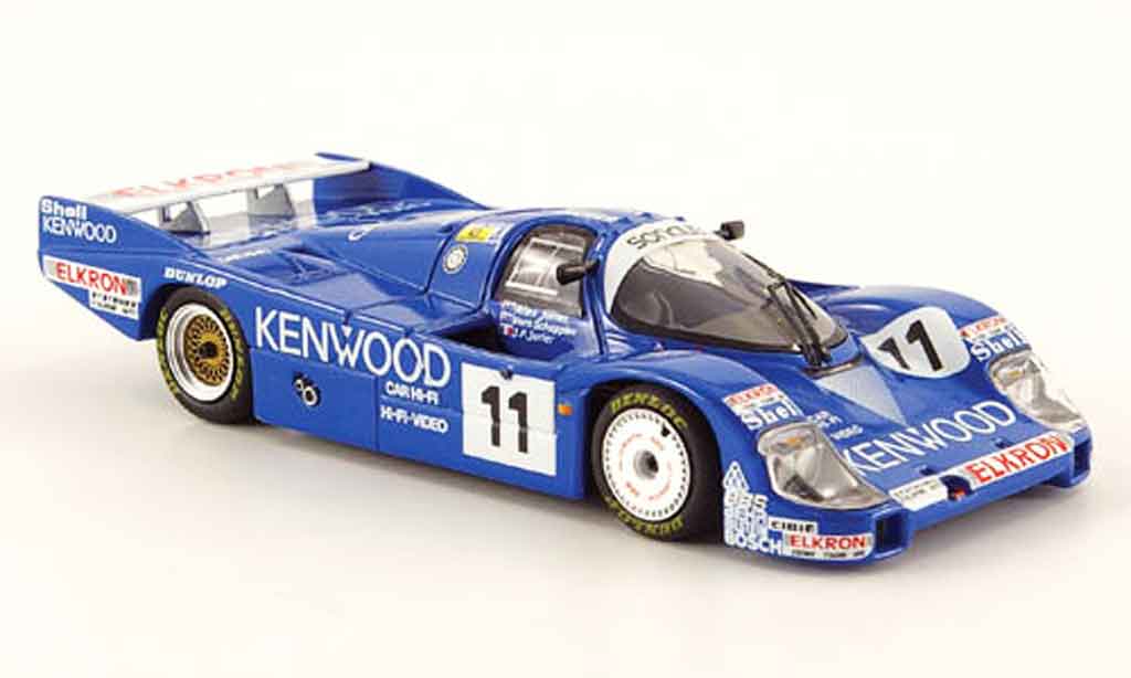 Porsche 956 1984 1/43 Minichamps 1984 L No.11 Kenwood 24h Le Mans modellino in miniatura
