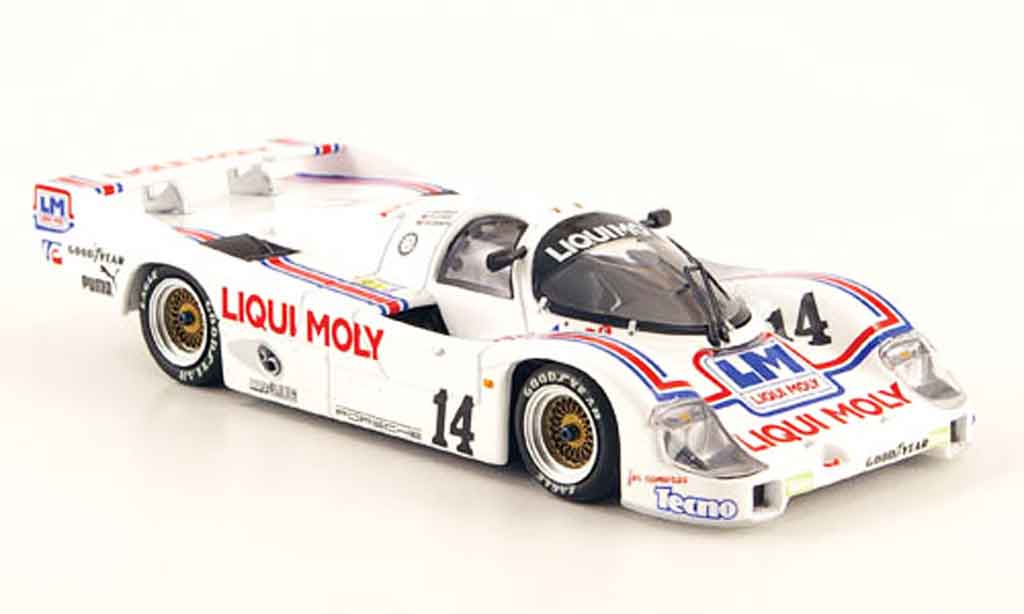 Porsche 956 1986 1/43 Minichamps 1986 No.14 Liqui Moly 24h Le Mans modellino in miniatura