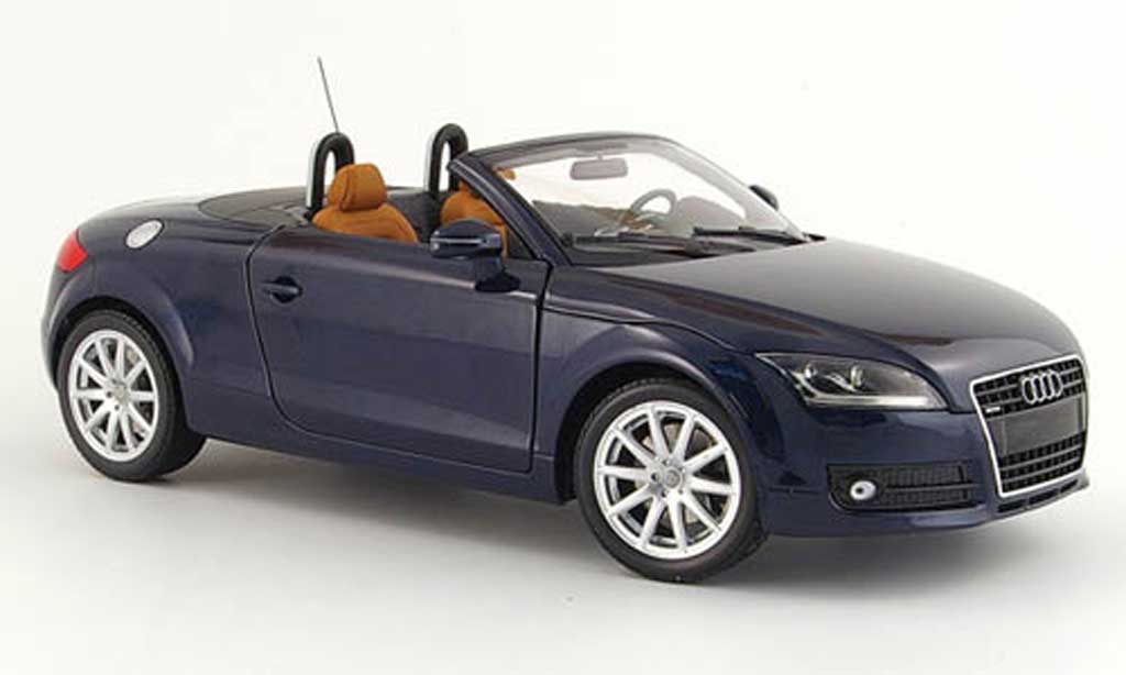 Audi TT Roadster 1/18 Minichamps Roadster blu 2006 modellino in miniatura