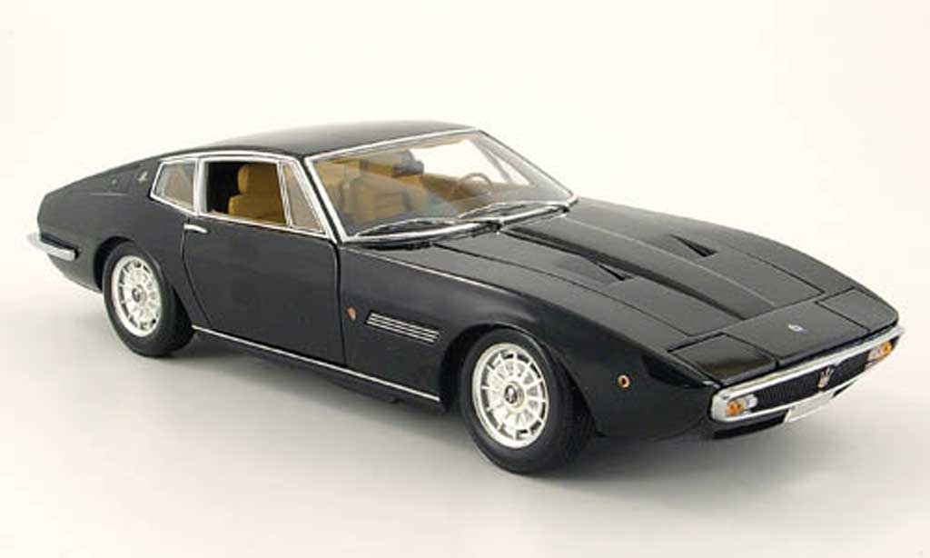 Maserati Ghibli coupe 1/18 Minichamps coupe nero 1969 modellino in miniatura
