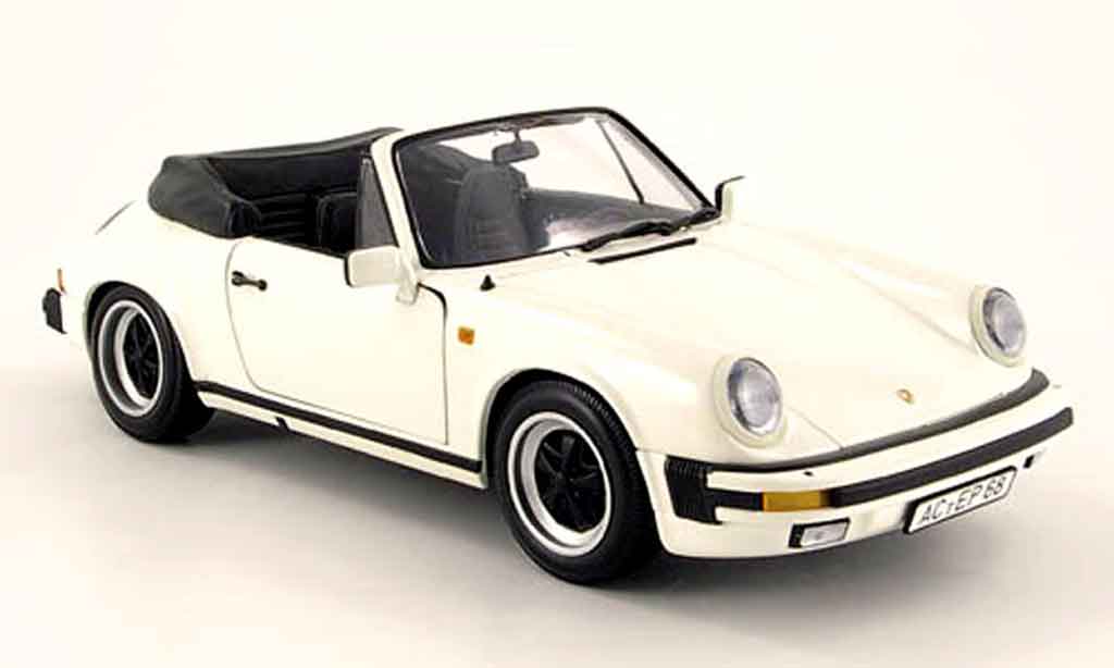 Porsche 930 Speedster 1/18 Minichamps Speedster carrera bianco 1983 modellino in miniatura