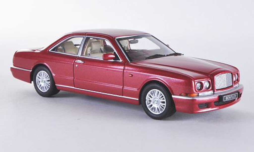 Bentley Continental R 1/43 Minichamps R rosso RHD 1996 modellino in miniatura