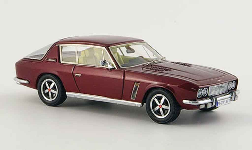 Jensen SIII 1/43 Neo Interceptor rosso 1975 modellino in miniatura