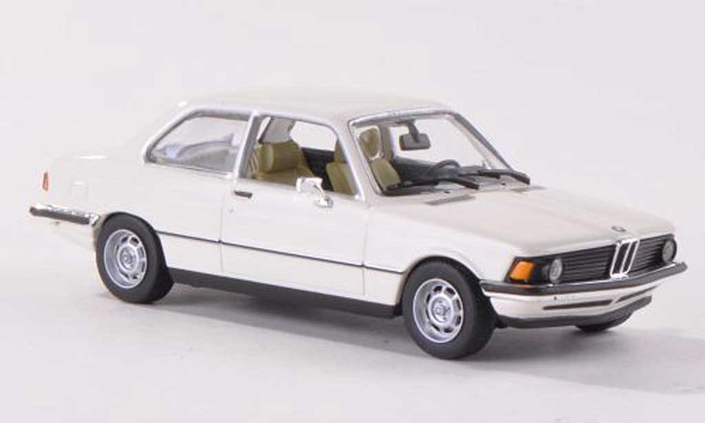 Bmw 318 E21 1/43 Minichamps E21 i (E21) bianco 1975 modellino in miniatura
