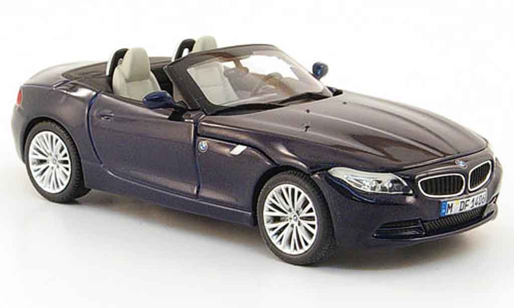 Bmw Z4 E89 1/43 Minichamps E89 blu 2009 modellino in miniatura