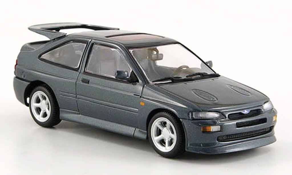 Ford Escort Cosworth 1/43 Minichamps Cosworth grigio 1992 modellino in miniatura