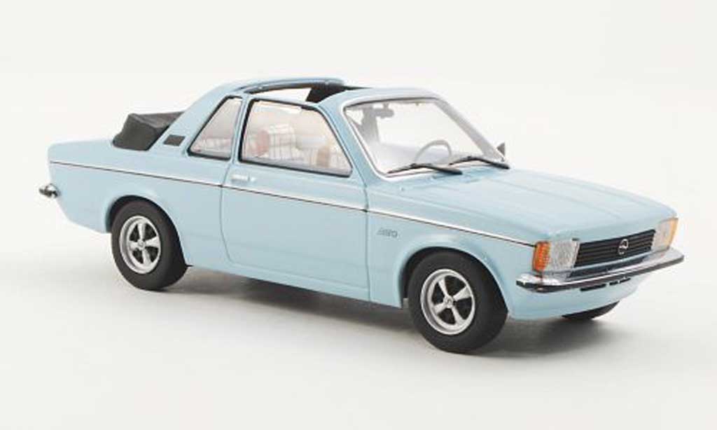 Opel Kadett C 1/43 Minichamps C Aero blu 1978 modellino in miniatura