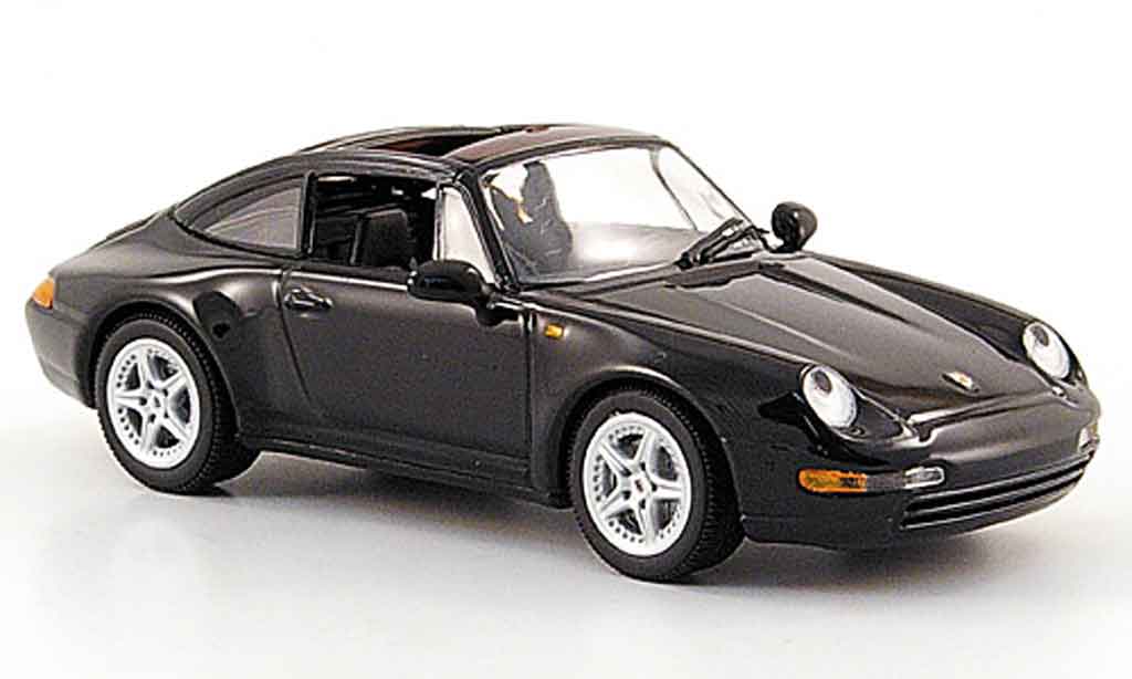 Porsche 993 Targa 1/43 Minichamps Targa Targa () nero 1995 modellino in miniatura
