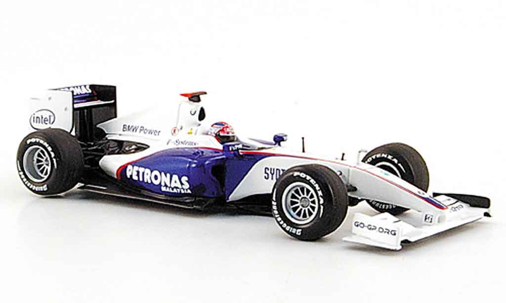 Bmw F1 2009 1/43 Minichamps 2009 Sauber Showcar R.Kubica modellino in miniatura