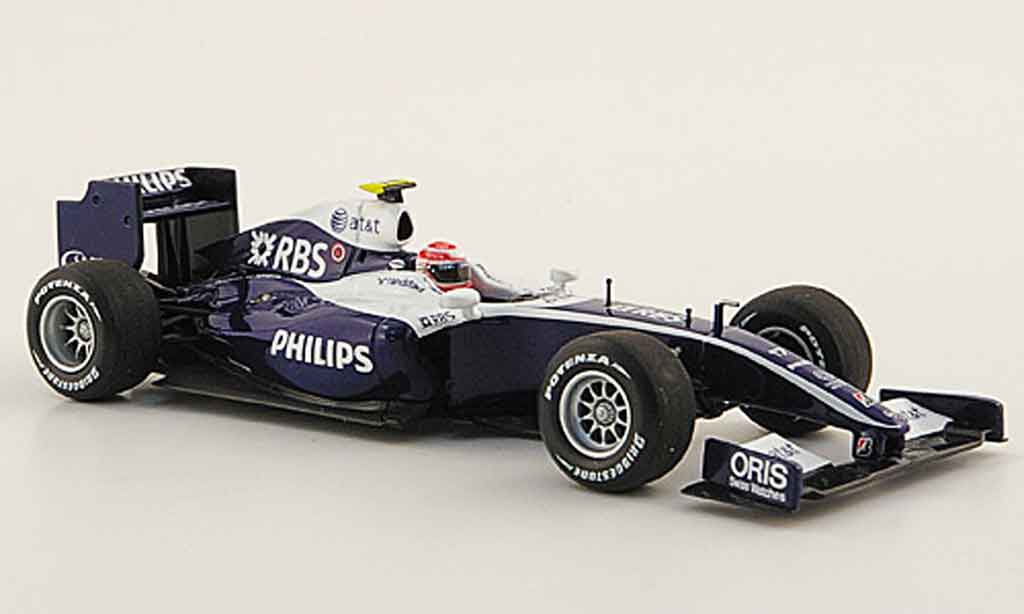 Toyota F1 1/43 Minichamps williams showcar k.nakajima 2009 modellino in miniatura