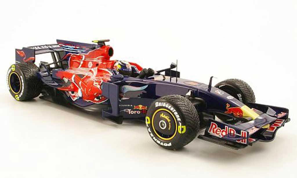 Toro Rosso STR3 1/18 Minichamps no.15 red bull s.vettel gp italien 2008 modellino in miniatura