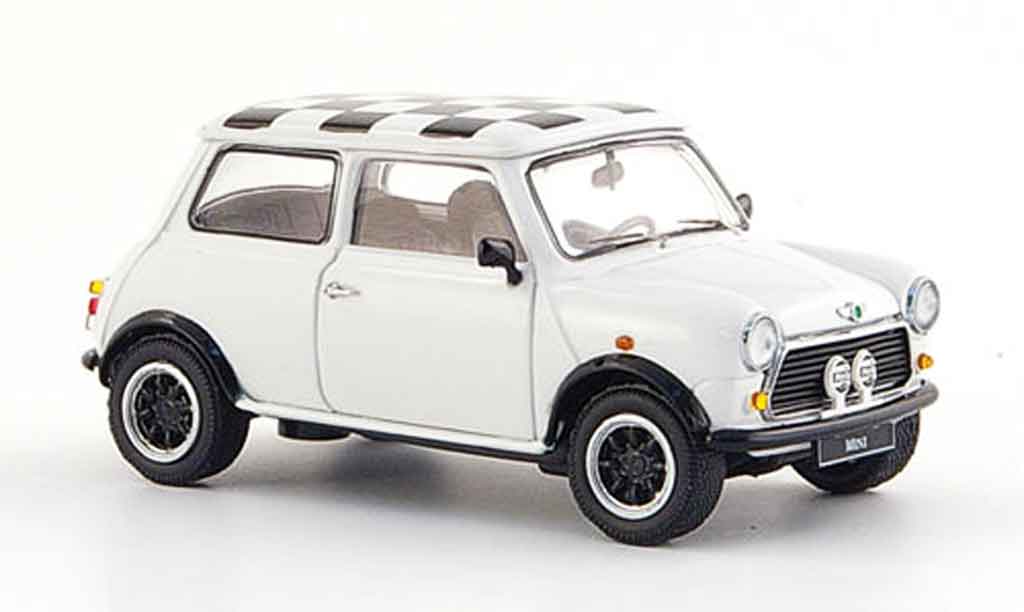 Austin Mini Cooper 1/43 Schuco Cooper bianco 1990 modellino in miniatura